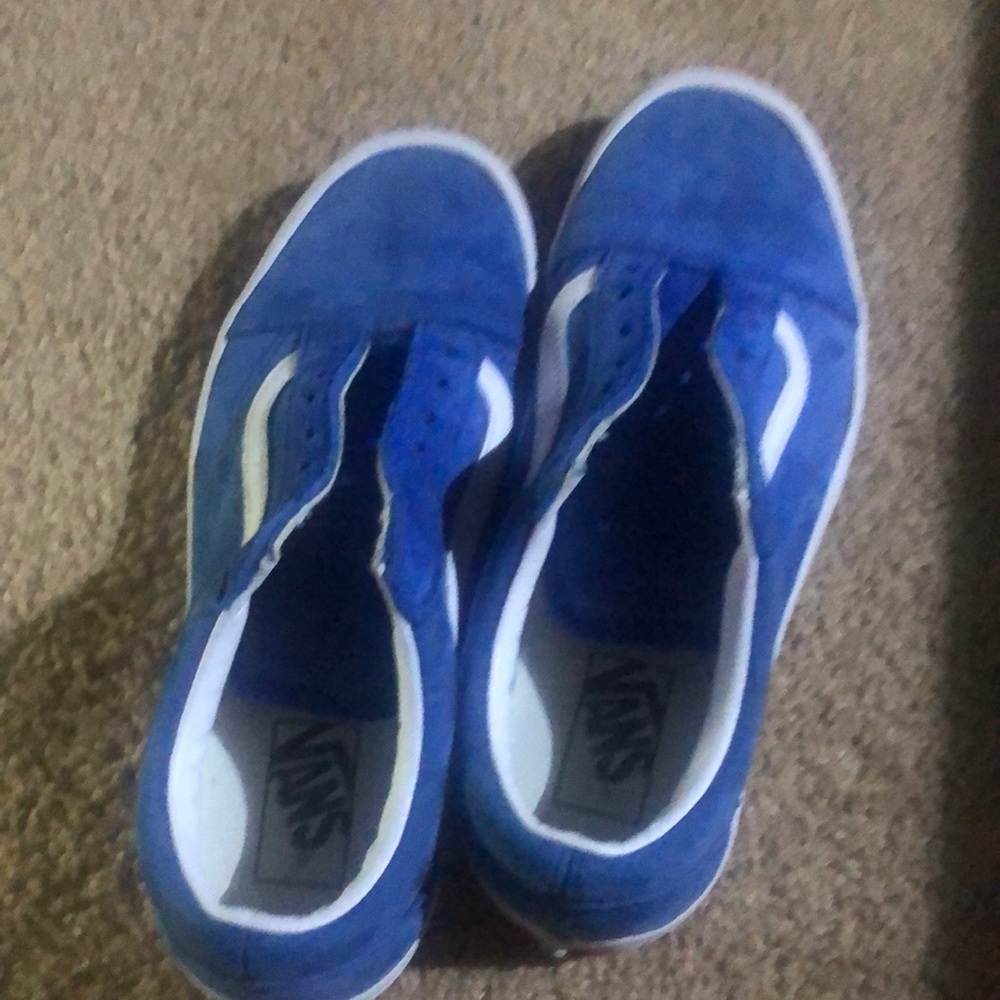 Vans blue